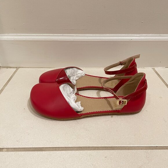 Shapen Poppy in red, size 39W - Picture 4 of 6